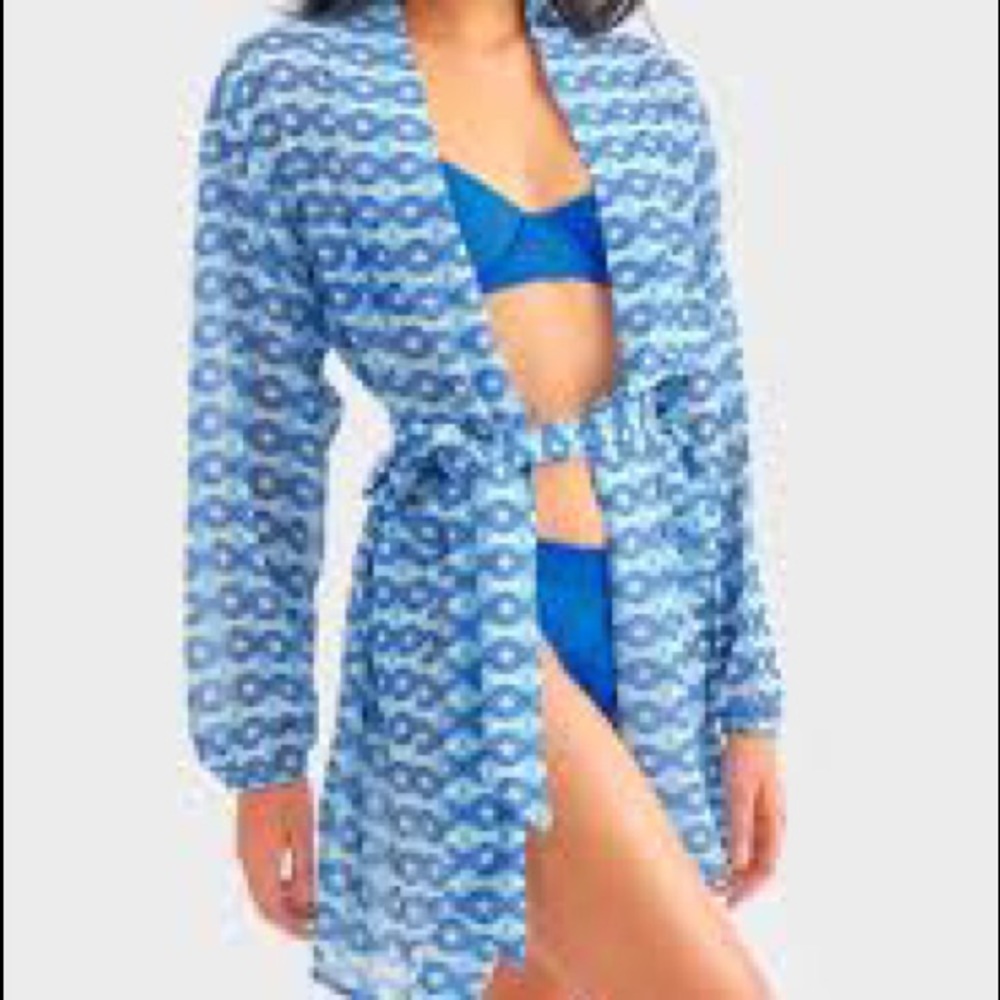 Blackbough Swim Kimono Coverup